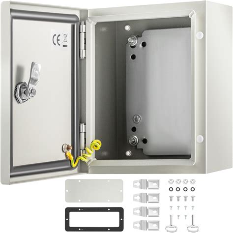 electrical enclosure with hinged inner panel|waterproof hinged electrical box.